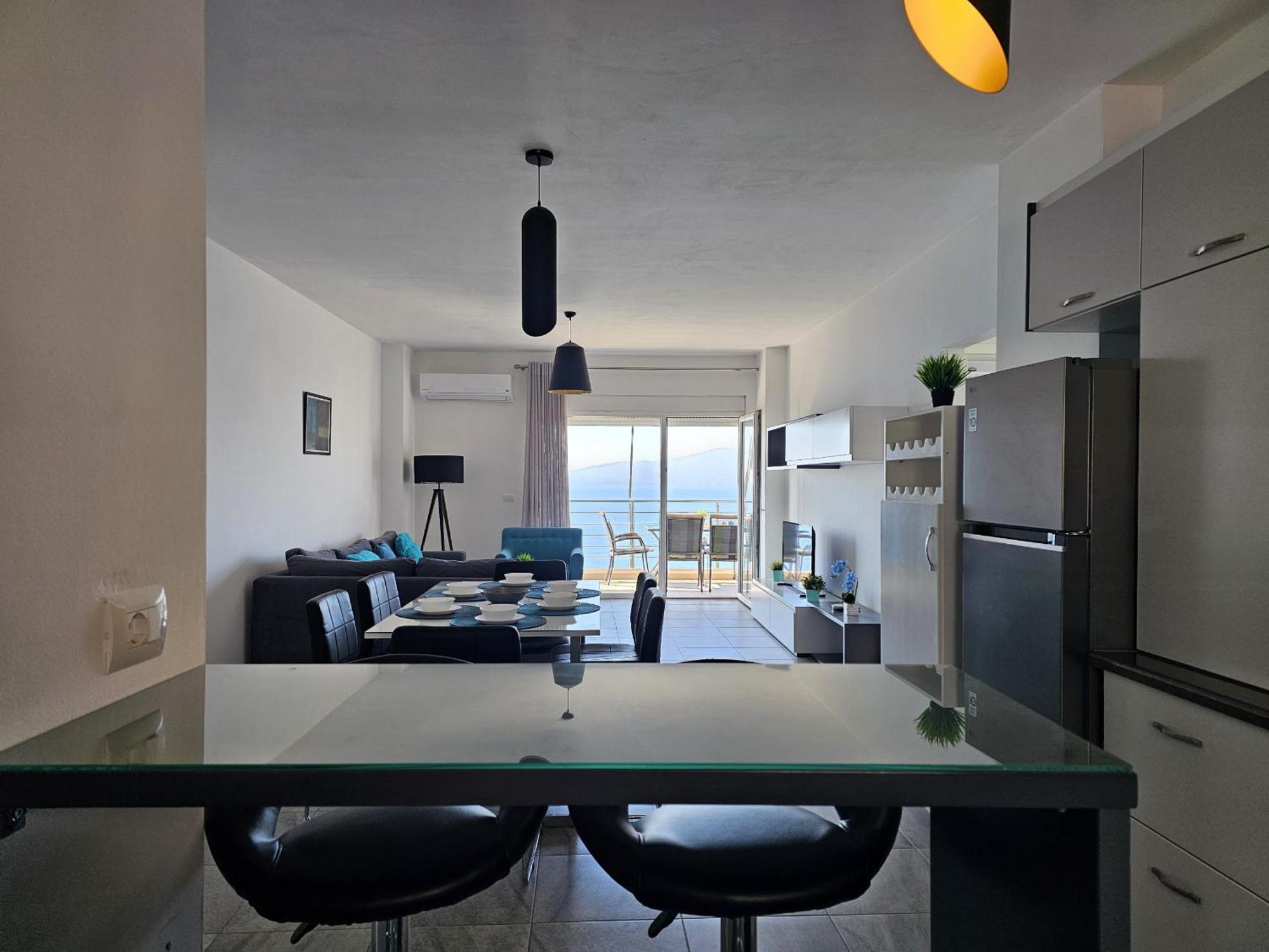 Wonderful View Apartments Sarande Bagian luar foto