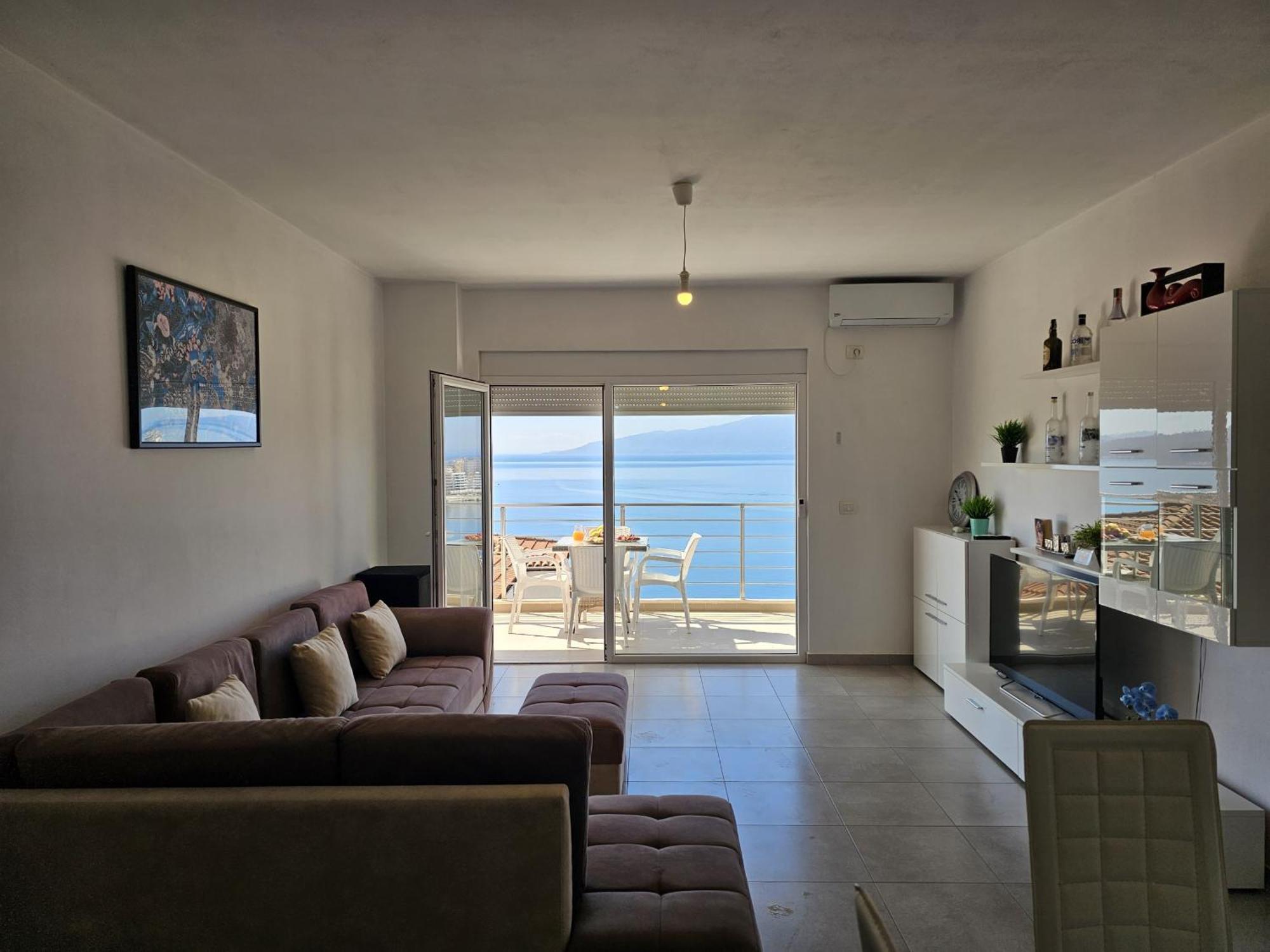 Wonderful View Apartments Sarande Bagian luar foto