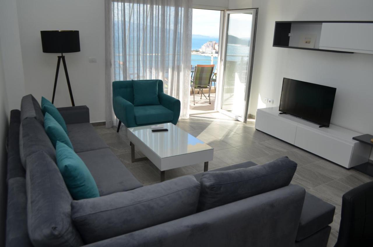 Wonderful View Apartments Sarande Bagian luar foto